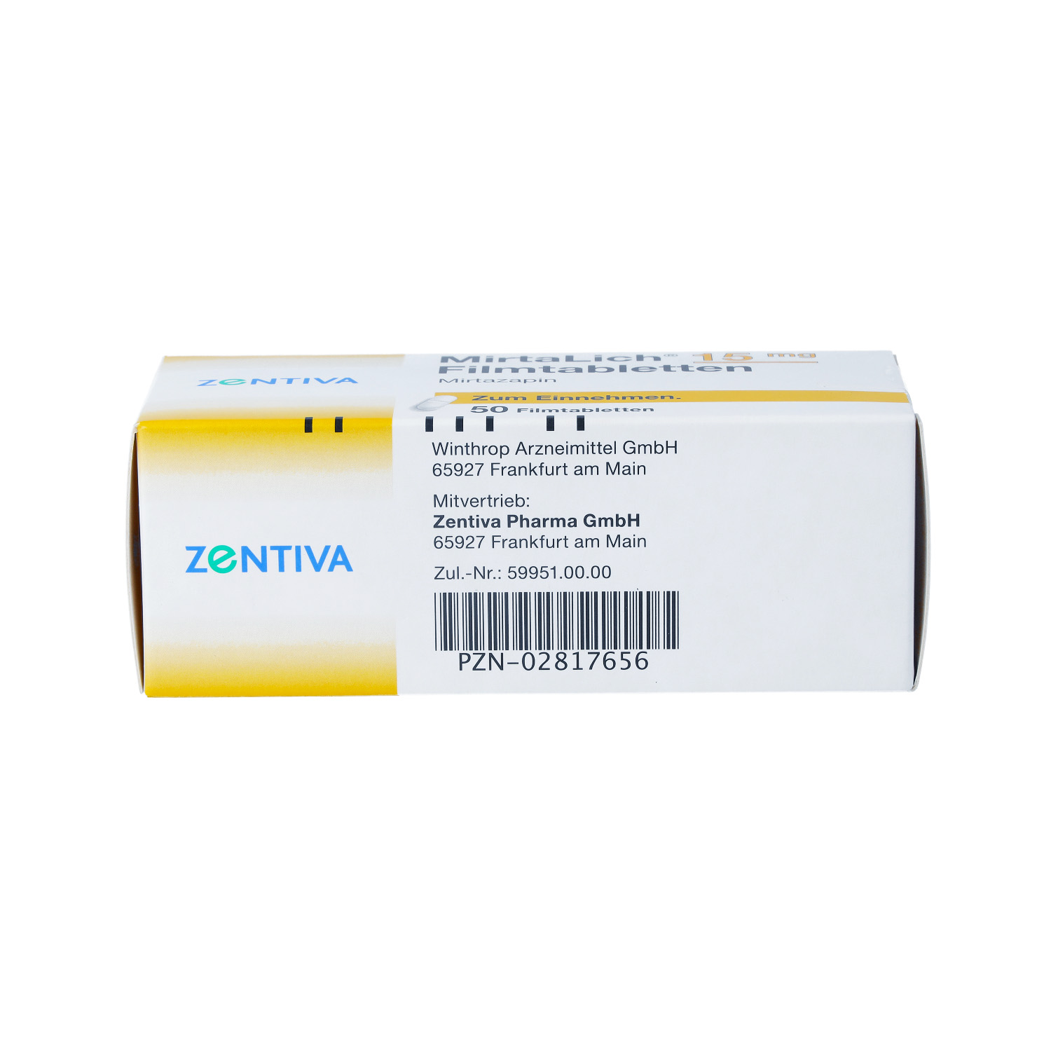 MIRTALICH 15 mg Filmtabletten