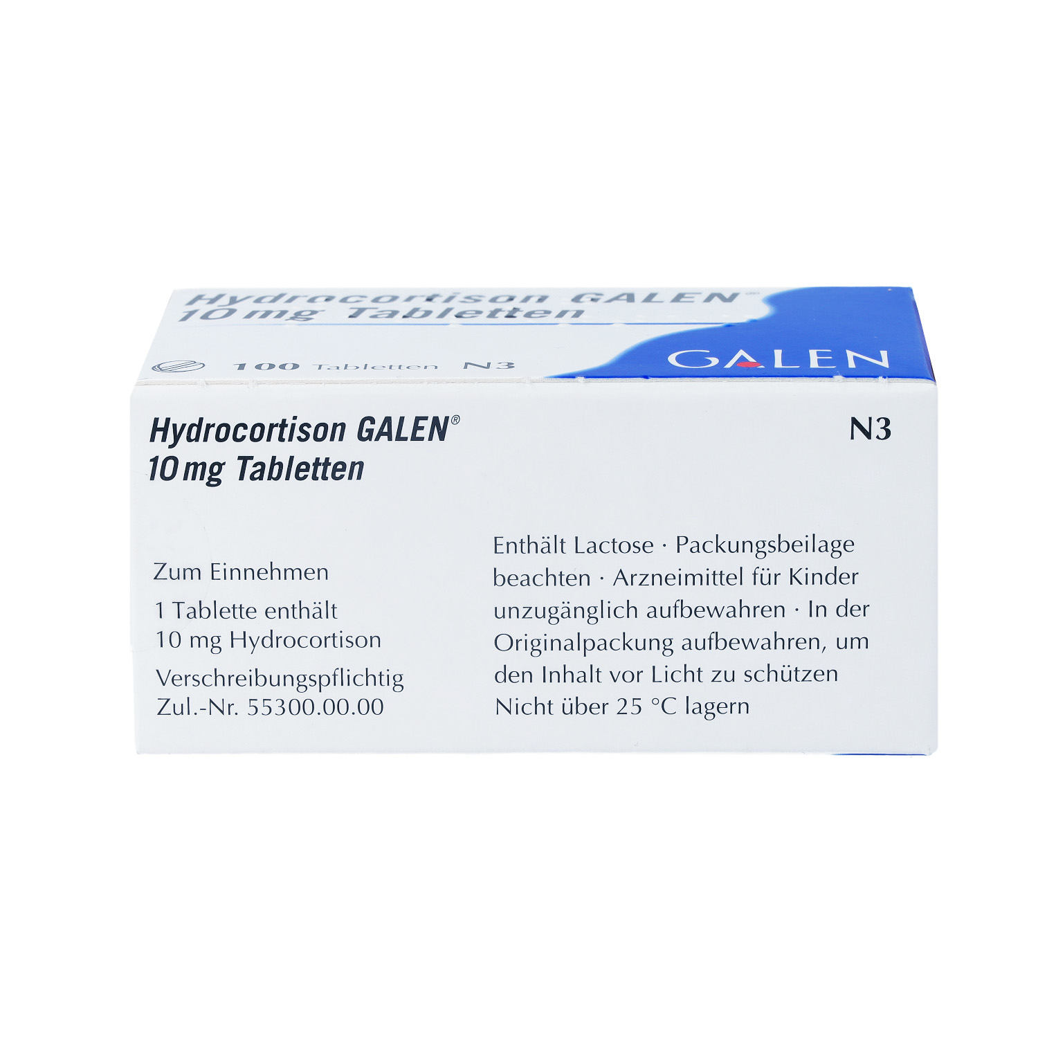 HYDROCORTISON GALEN 10 mg Tabletten