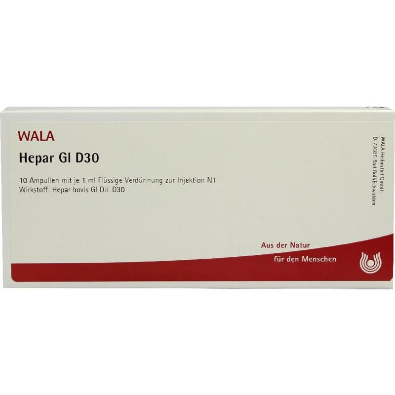 HEPAR GL D 30 Ampullen