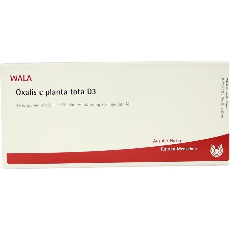 OXALIS E planta tota D 3 Ampullen