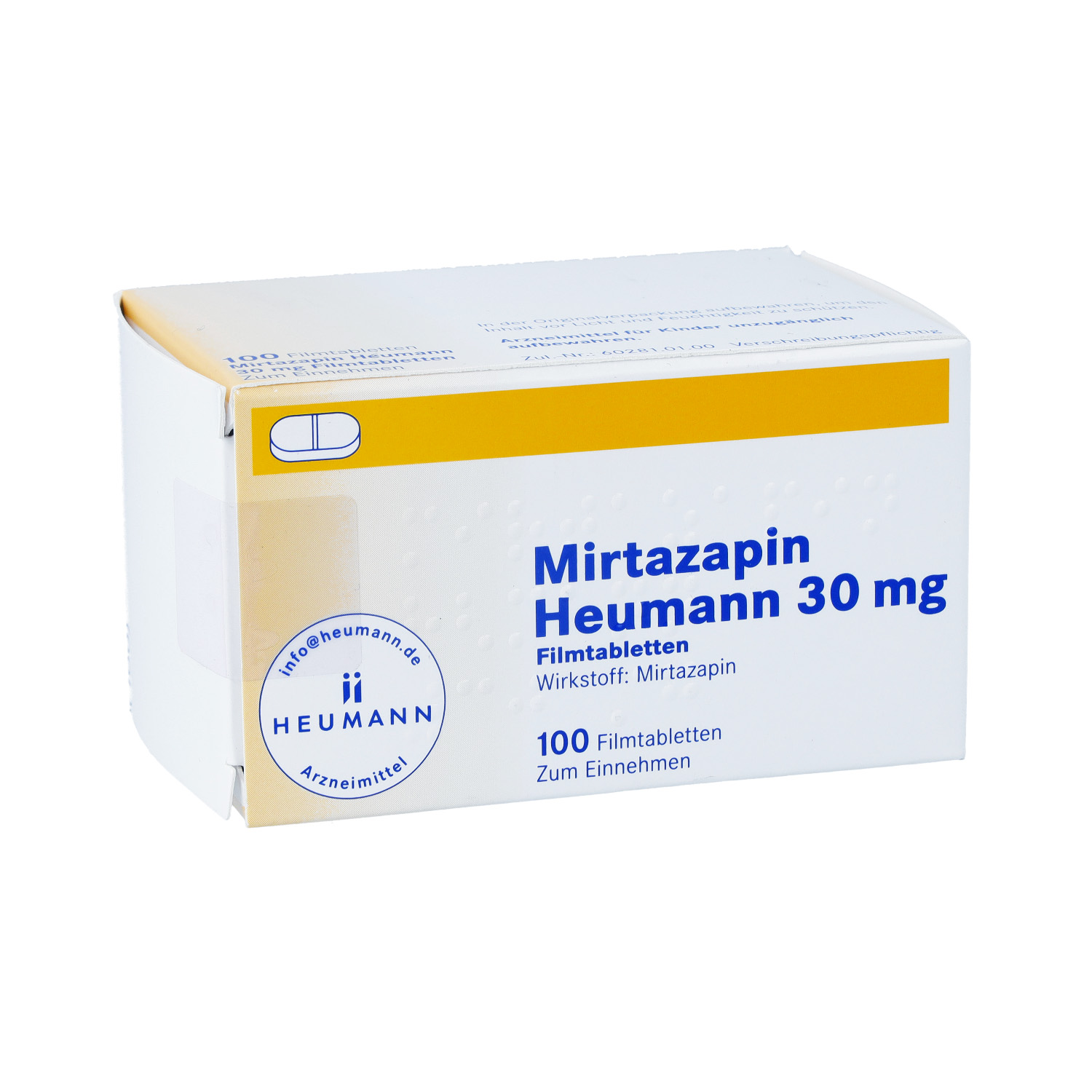 MIRTAZAPIN Heumann 30 mg Filmtabletten