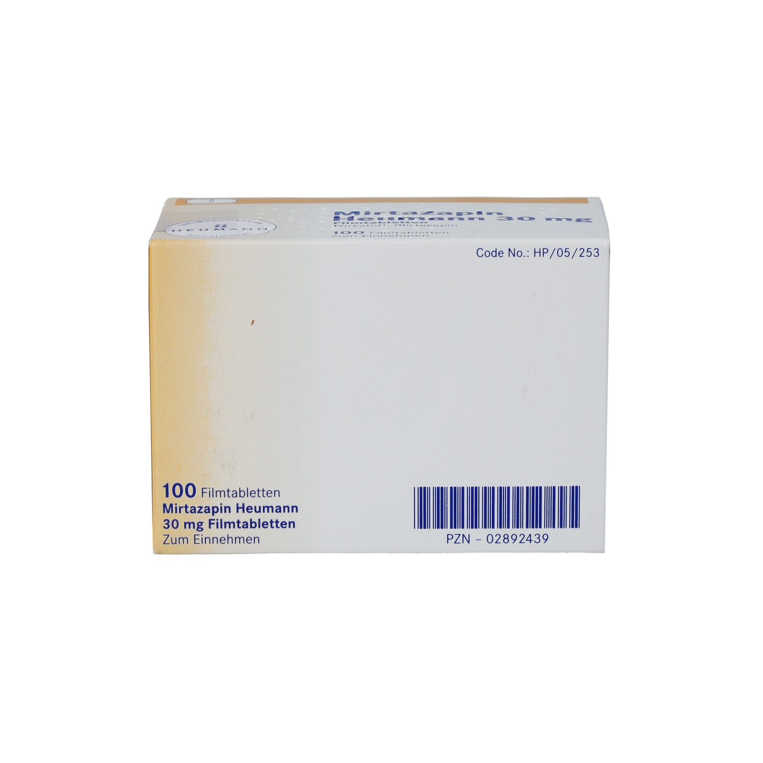 MIRTAZAPIN Heumann 30 mg Filmtabletten