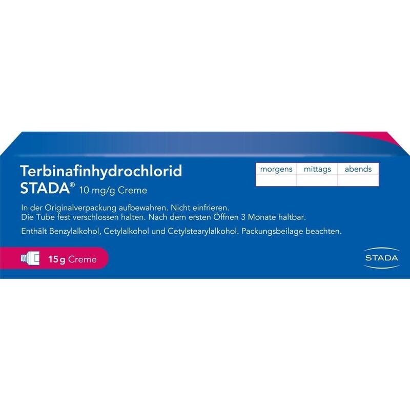 TERBINAFINHYDROCHLORID STADA 10 mg/g Creme