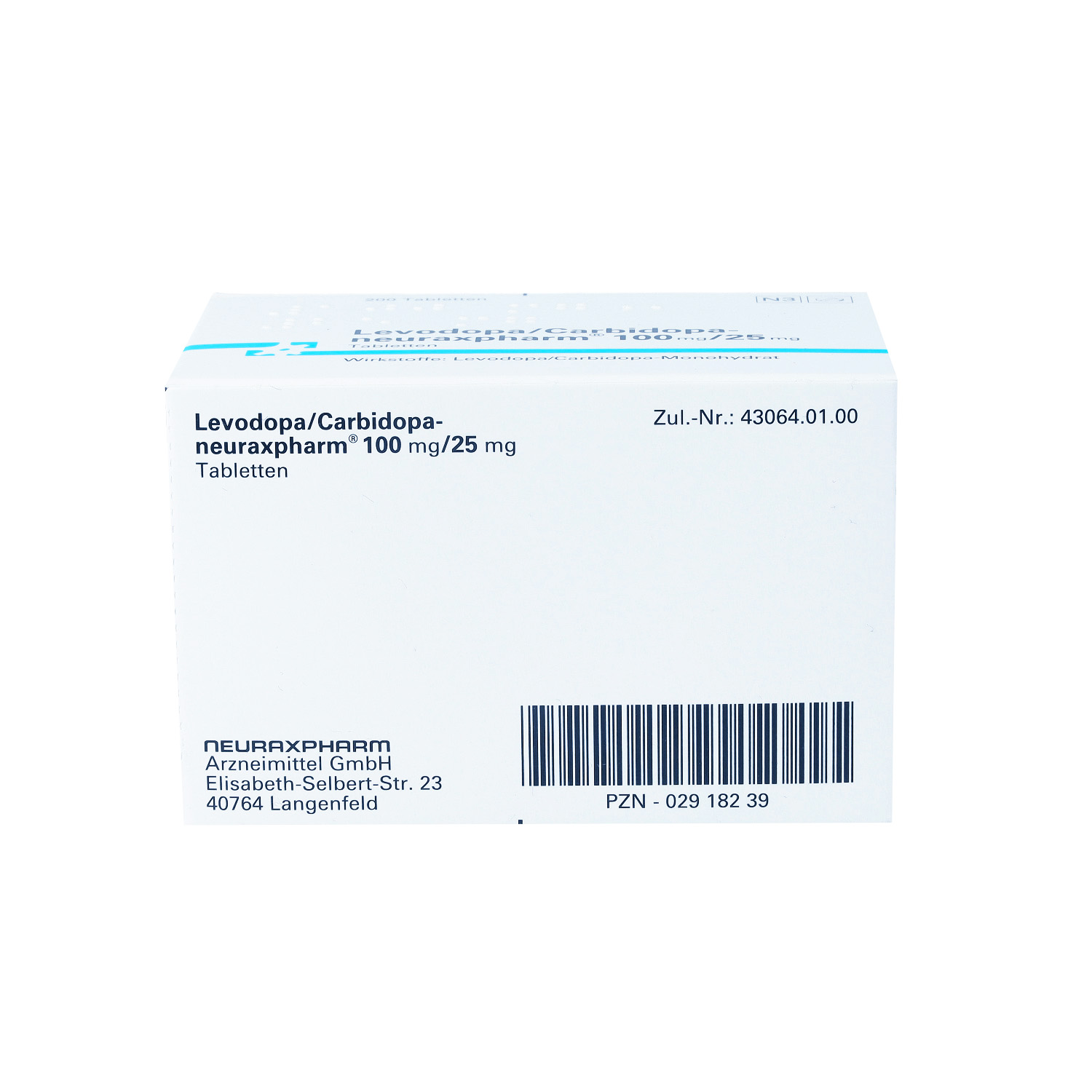 LEVODOPA/Carbidopa-neuraxpharm 100/25 mg Tabletten