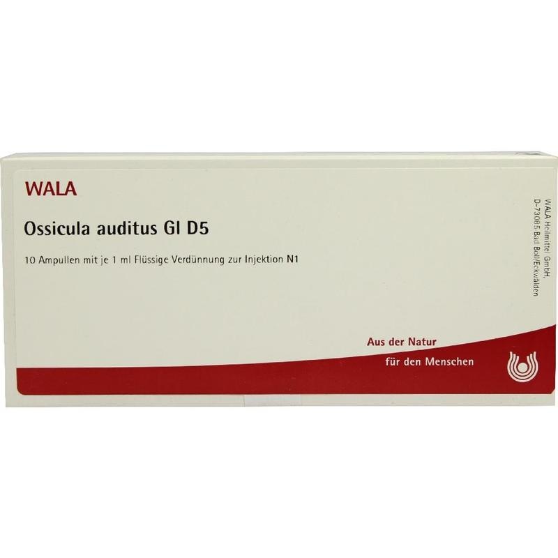 OSSICULA auditus GL D 5 Ampullen