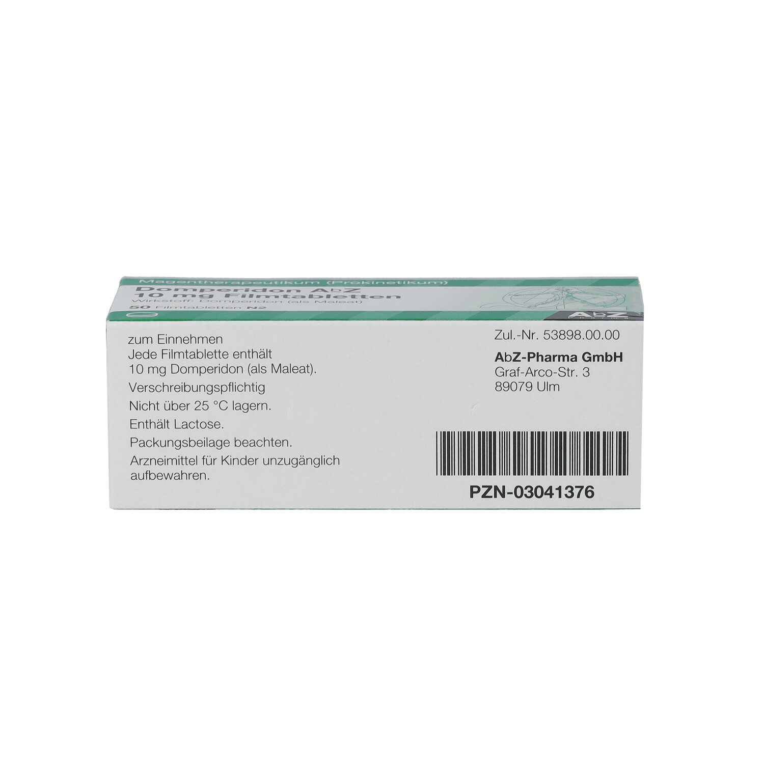DOMPERIDON AbZ 10 mg Filmtabletten