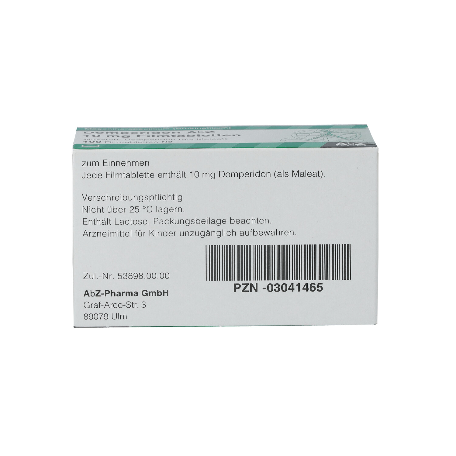 DOMPERIDON AbZ 10 mg Filmtabletten