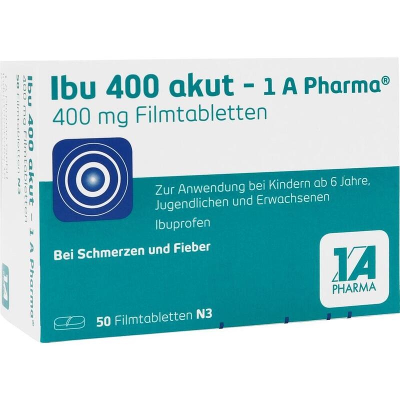 IBU 400 akut-1A Pharma Filmtabletten