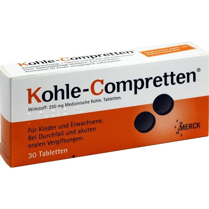 KOHLE Compretten Tabletten