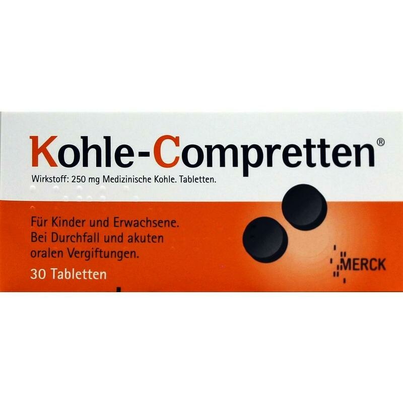 KOHLE Compretten Tabletten