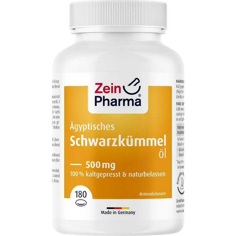 ÄGYPTISCHES Schwarzkümmelöl Kapseln 500 mg