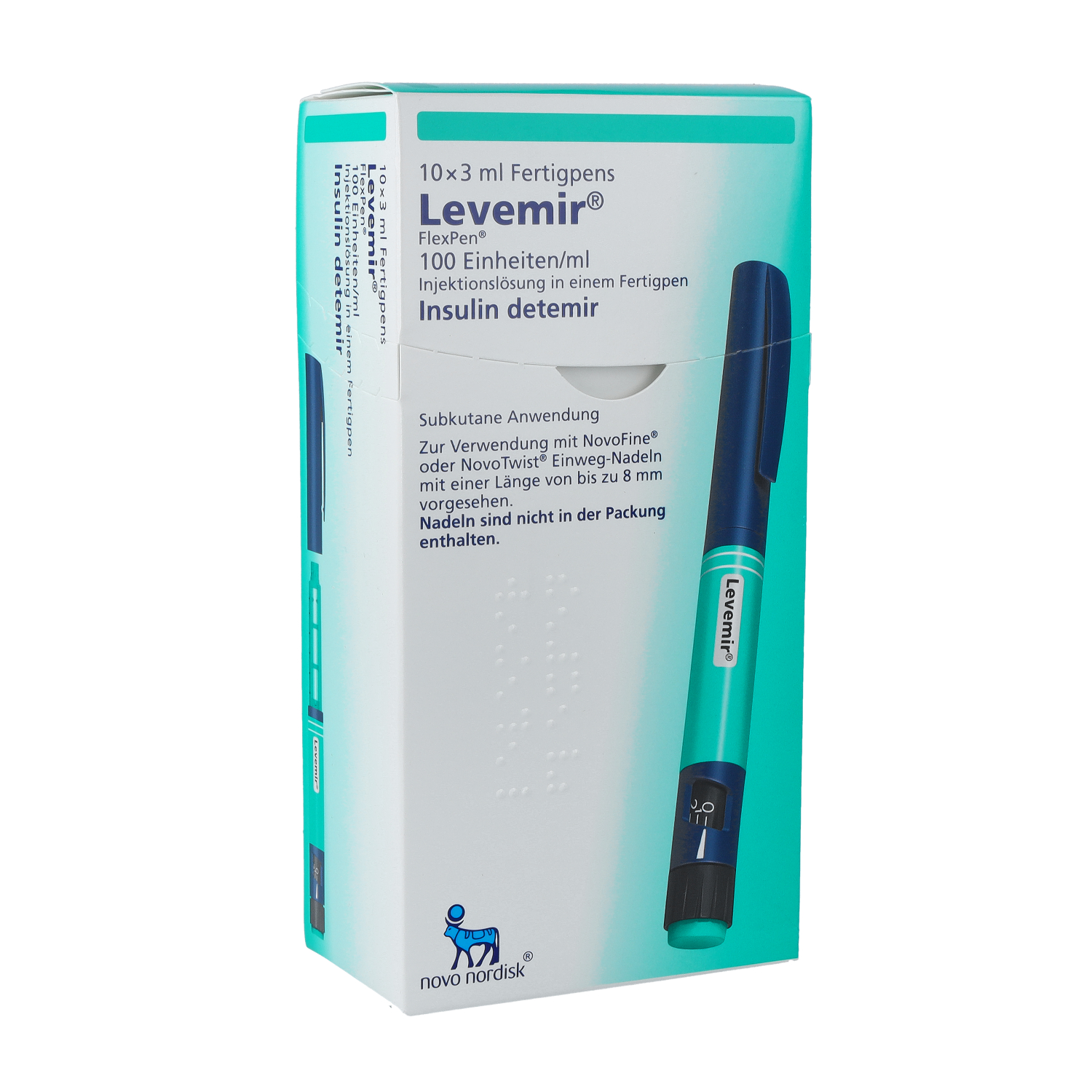 LEVEMIR FlexPen 100 Einheiten/ml Inj.-L.Fertigpen