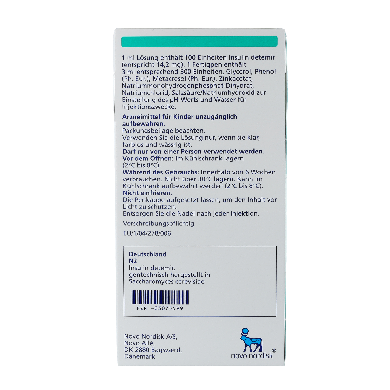 LEVEMIR FlexPen 100 Einheiten/ml Inj.-L.Fertigpen