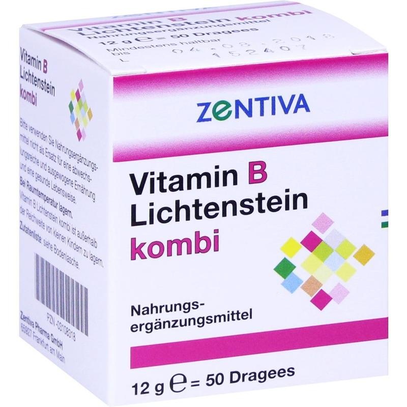 VITAMIN B LICHTENSTEIN Kombi Dragees