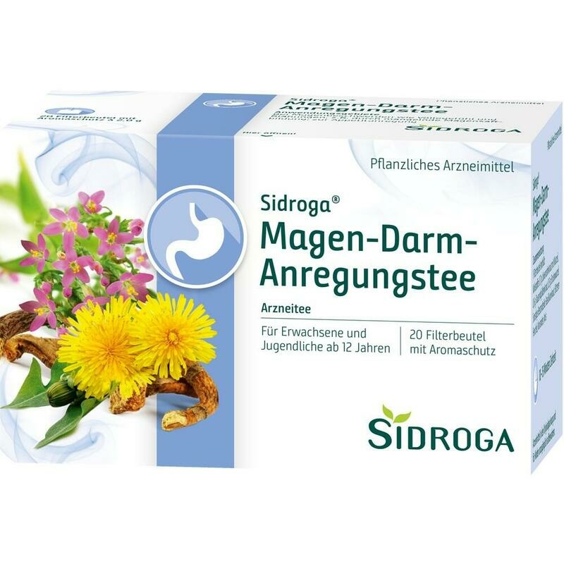 SIDROGA Magen-Darm-Anregungstee Filterbeutel
