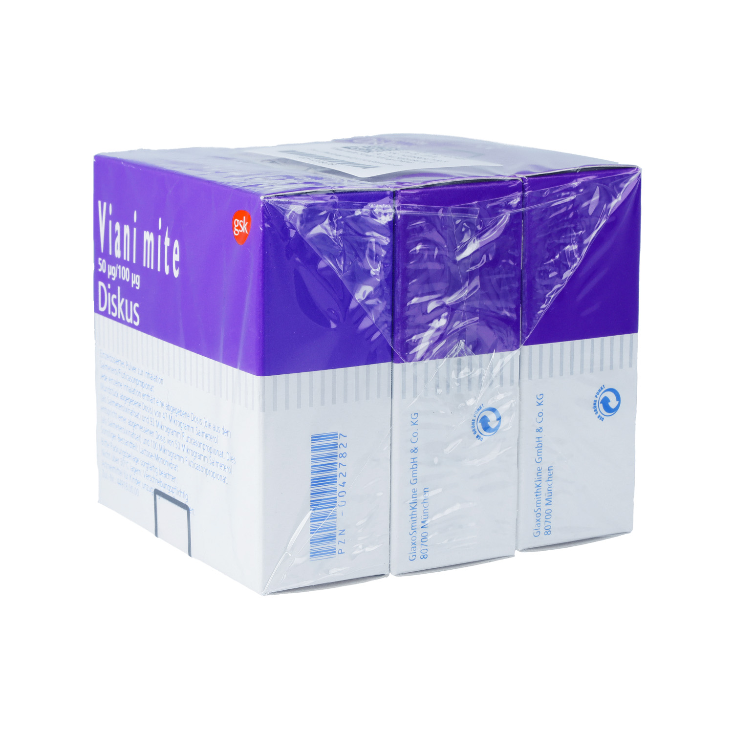 VIANI mite 50 μg/100 μg Diskus Einzeldos.Inh.-Plv.