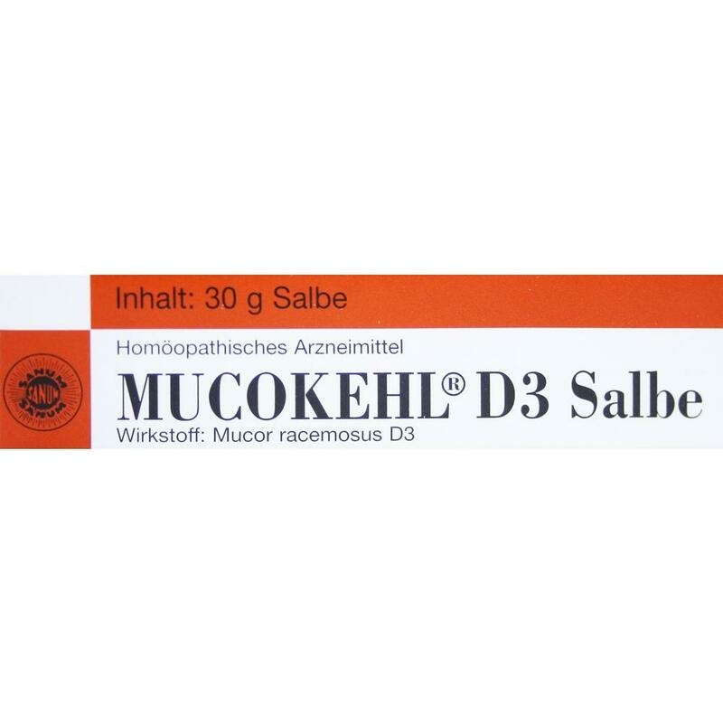 MUCOKEHL D 3 Salbe