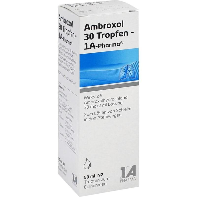 AMBROXOL 30 Tropfen-1A Pharma