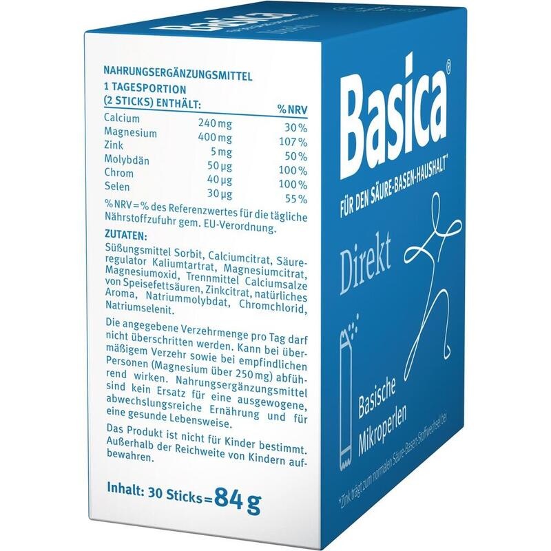 BASICA direkt Mikroperlen – Bei Müdigkeit & Übersäuerung der Muskeln