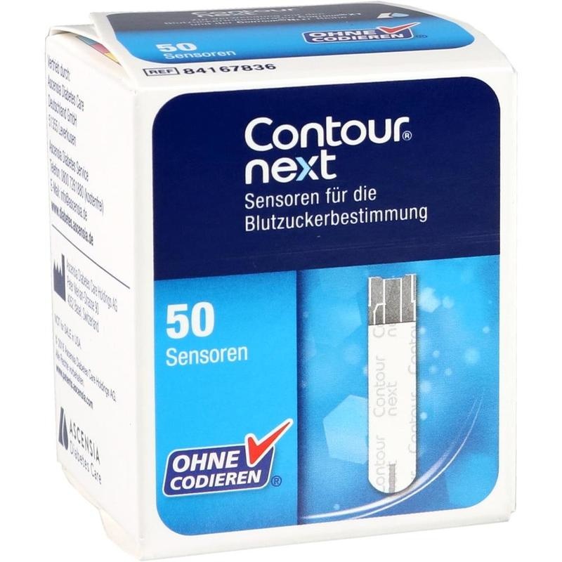 CONTOUR Next Sensoren Teststreifen