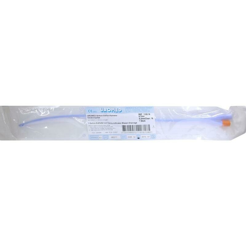 UROMED Ballonkath.Silikon Nelaton Ch 16 1100