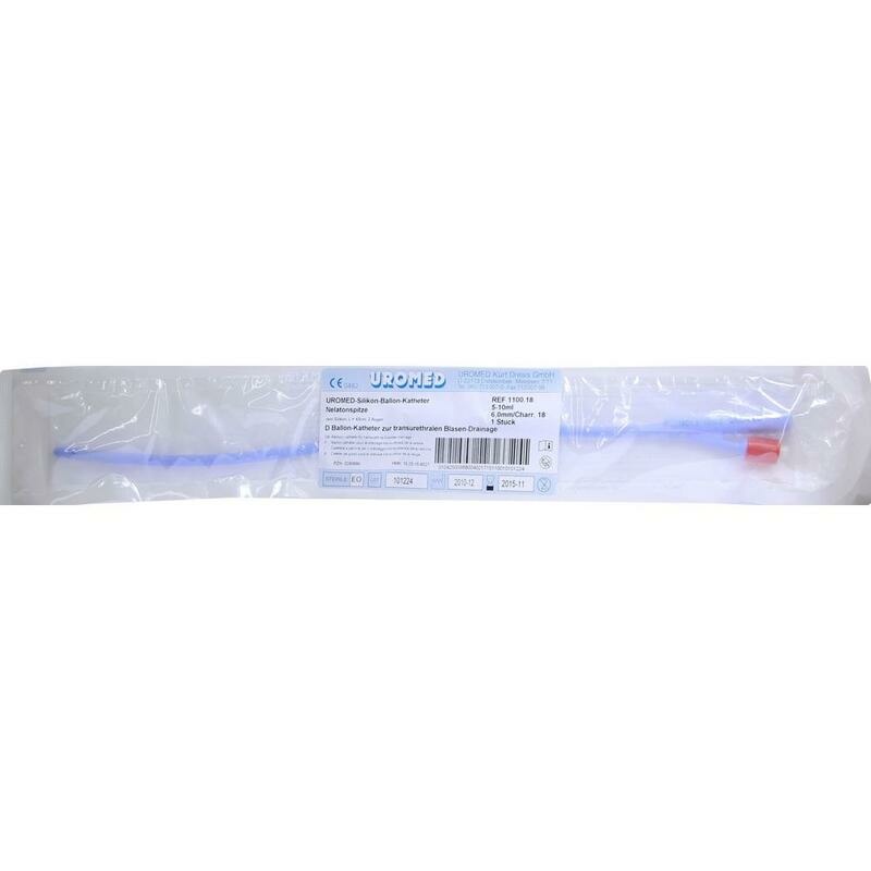 UROMED Ballonkath.Silikon Nelaton Ch 18 1100