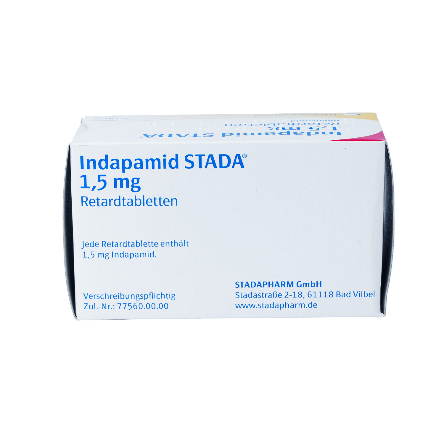 INDAPAMID STADA 1,5 mg Retardtabletten