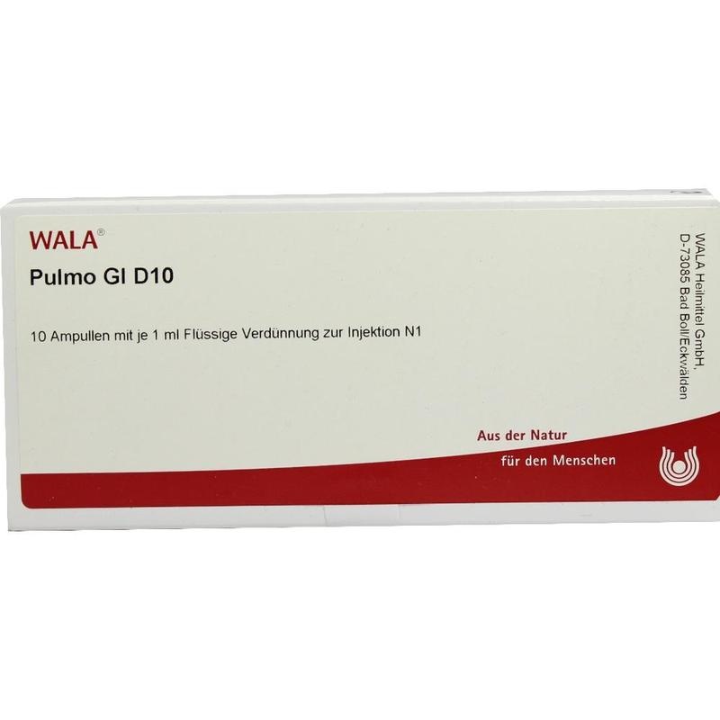 PULMO GL D 10 Ampullen