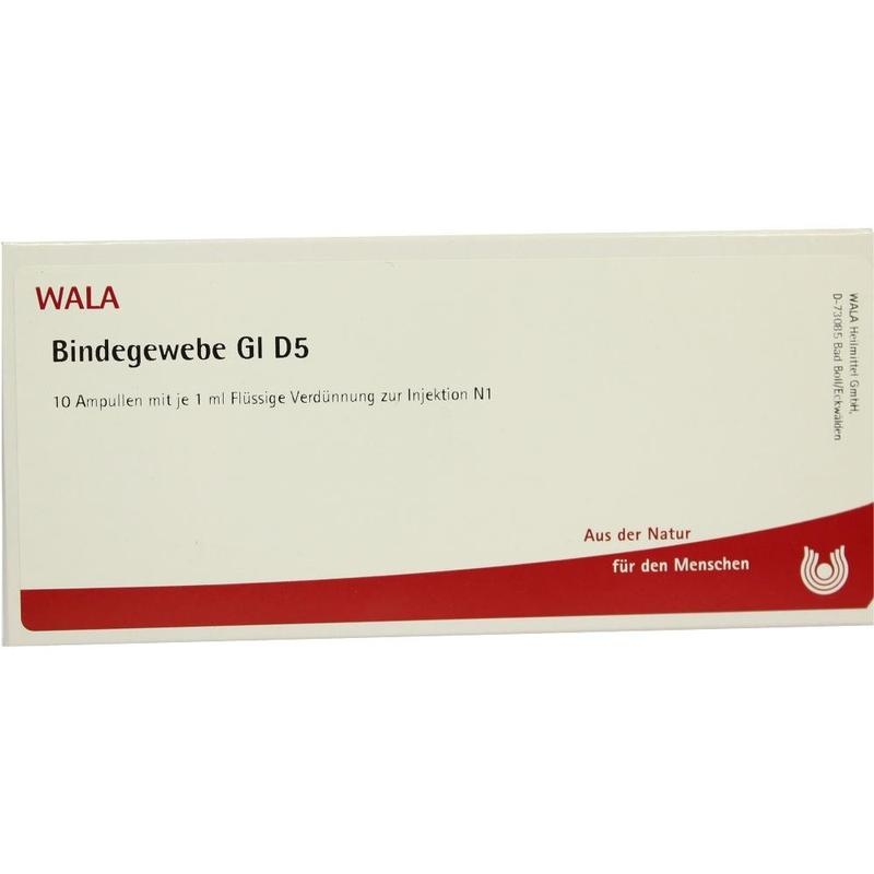 BINDEGEWEBE GL D 5 Ampullen
