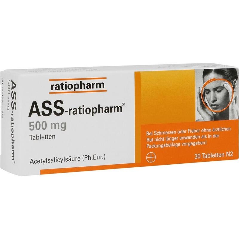 ASS-ratiopharm 500 mg Tabletten