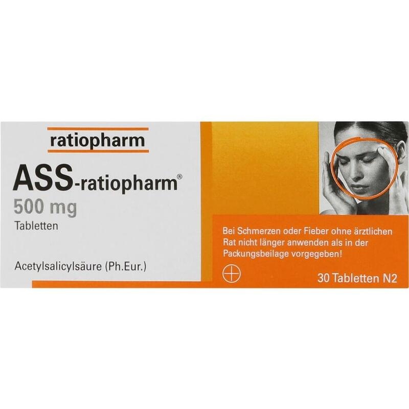 ASS-ratiopharm 500 mg Tabletten