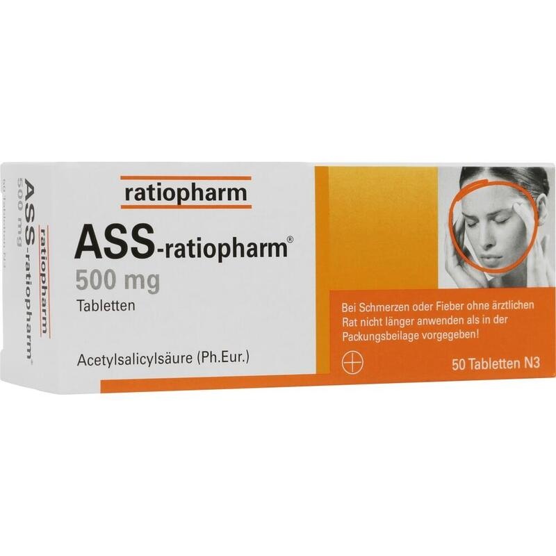 ASS-ratiopharm 500 mg Tabletten