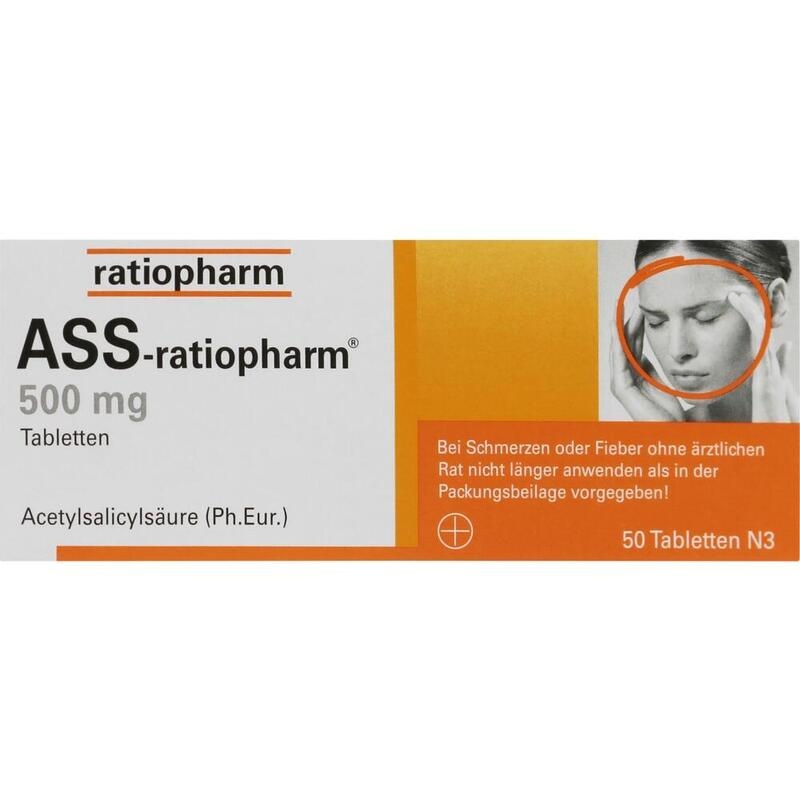 ASS-ratiopharm 500 mg Tabletten