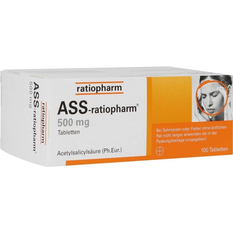 ASS-ratiopharm 500 mg Tabletten