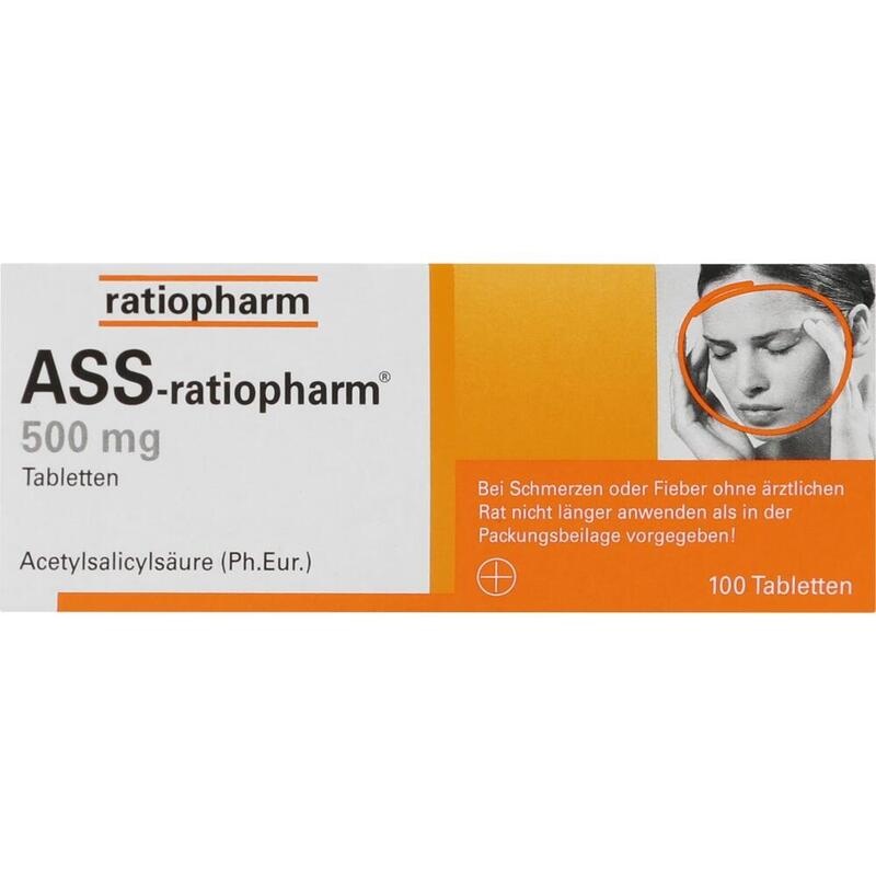 ASS-ratiopharm 500 mg Tabletten