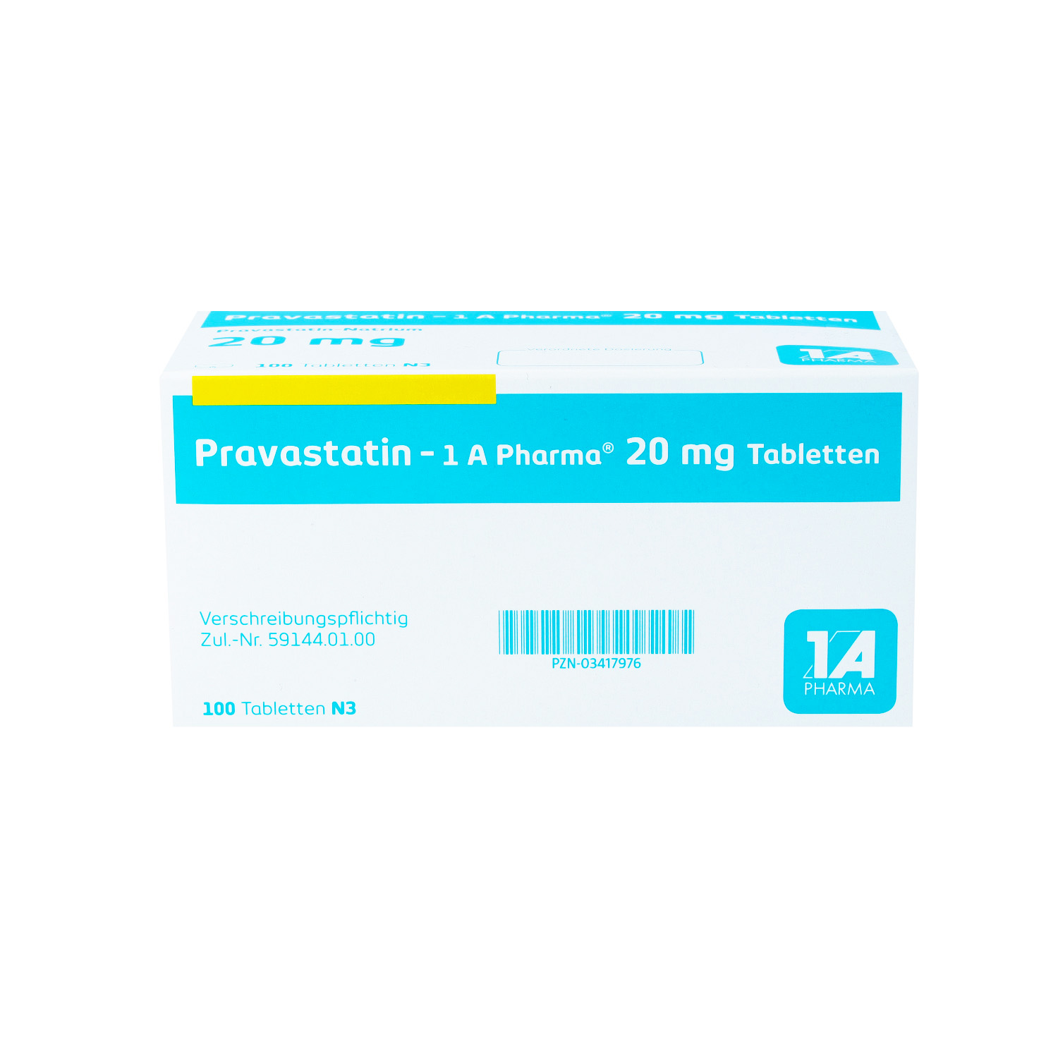 PRAVASTATIN-1A Pharma 20 mg Tabletten