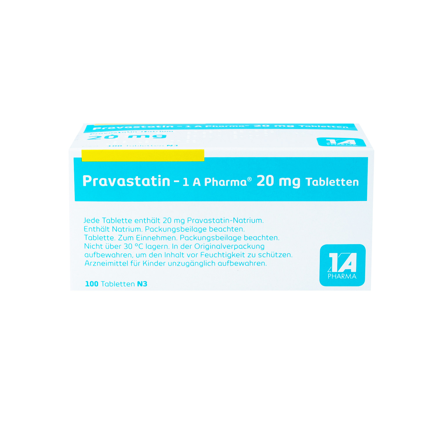 PRAVASTATIN-1A Pharma 20 mg Tabletten