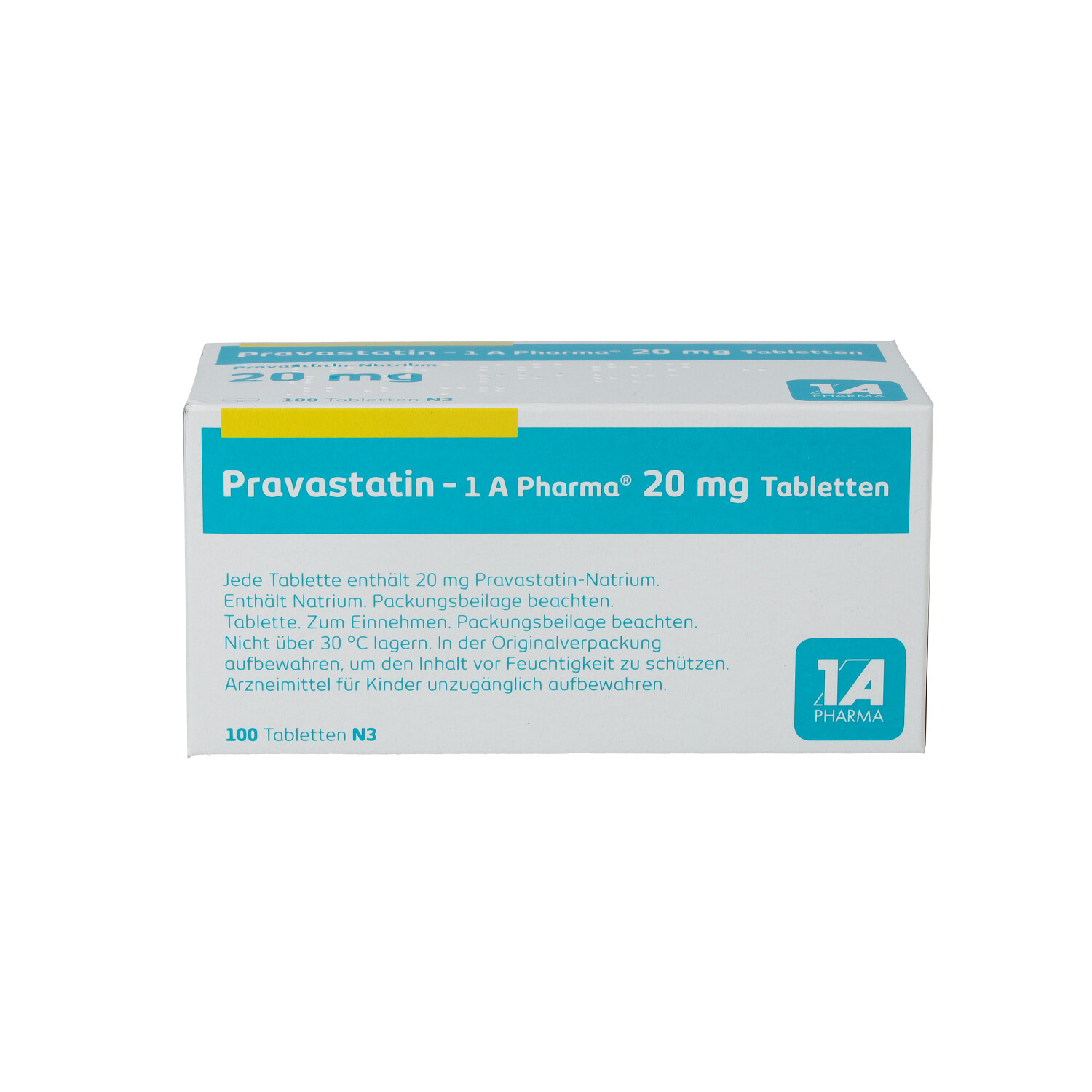 PRAVASTATIN-1A Pharma 20 mg Tabletten
