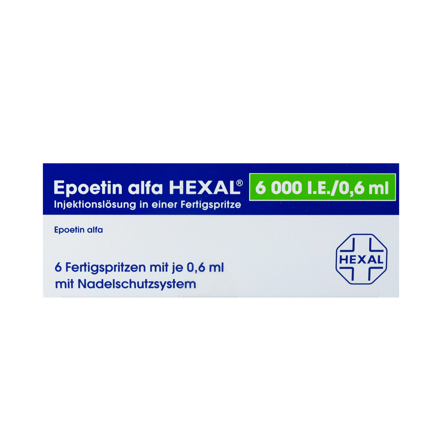 EPOETIN alfa HEXAL 6.000 I.E./0,6ml Inj.-L.F.Sp.