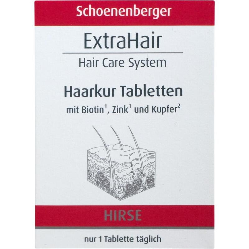 EXTRAHAIR Hair Care Sys.Haarkurtabletten Schoe.