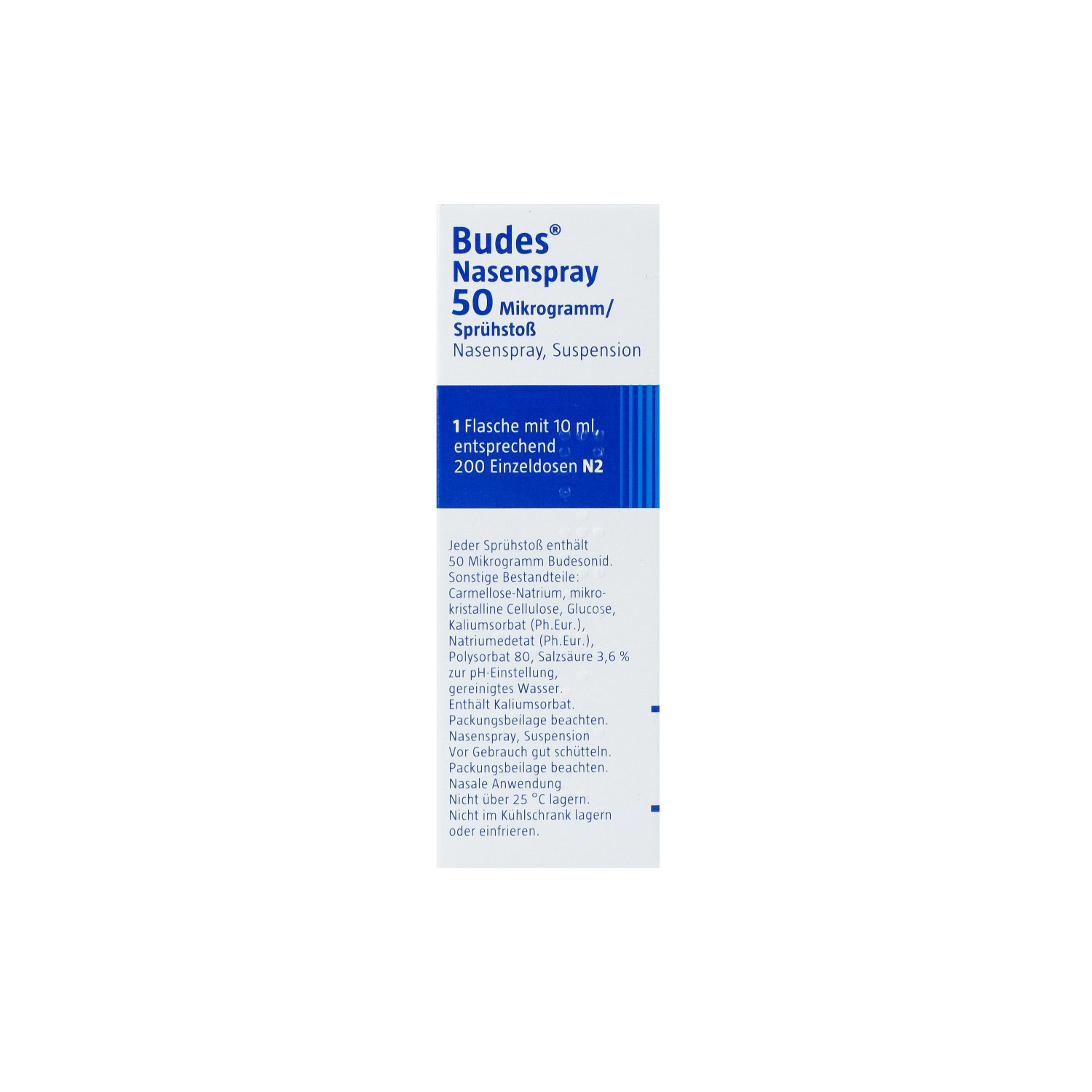 BUDES Nasenspray 50μg/Sprühstoß 200 ED