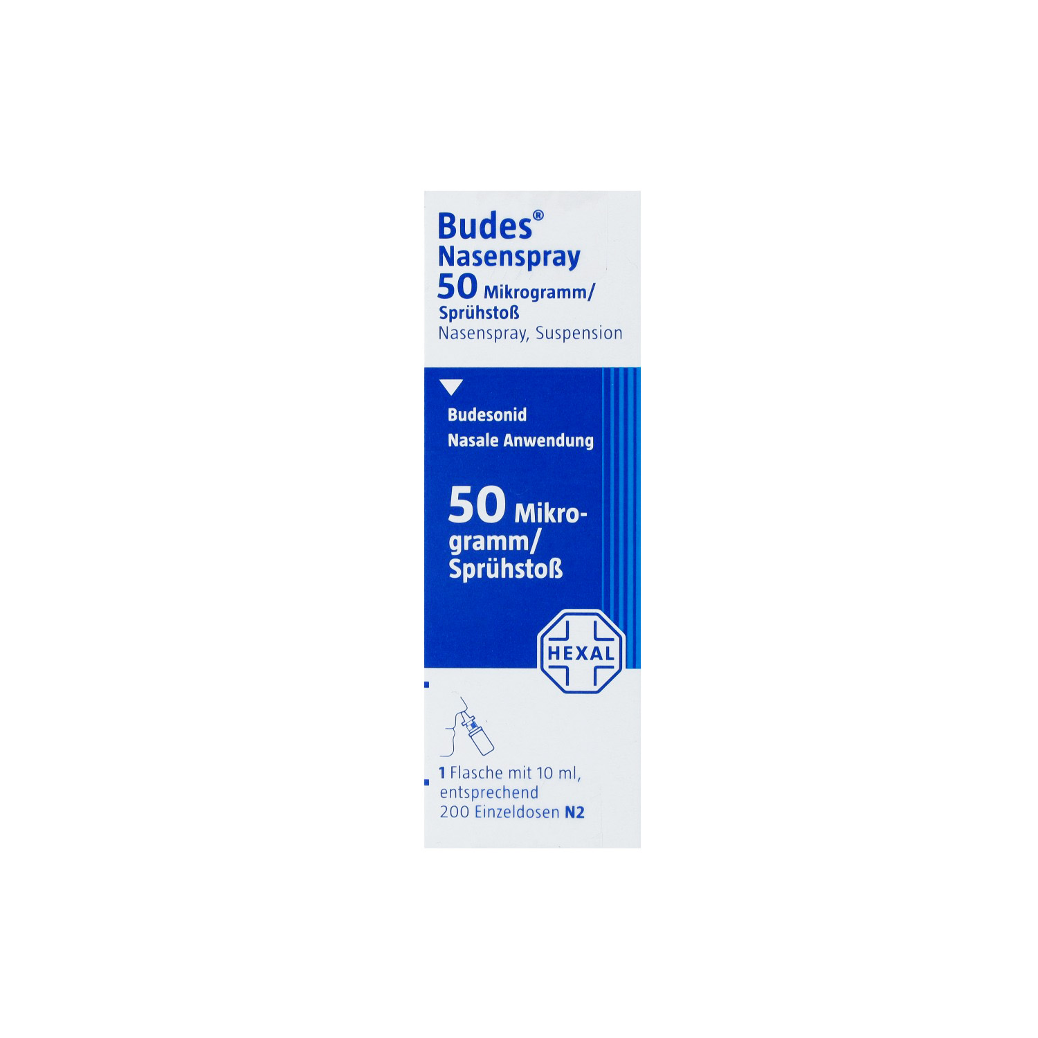BUDES Nasenspray 50μg/Sprühstoß 200 ED