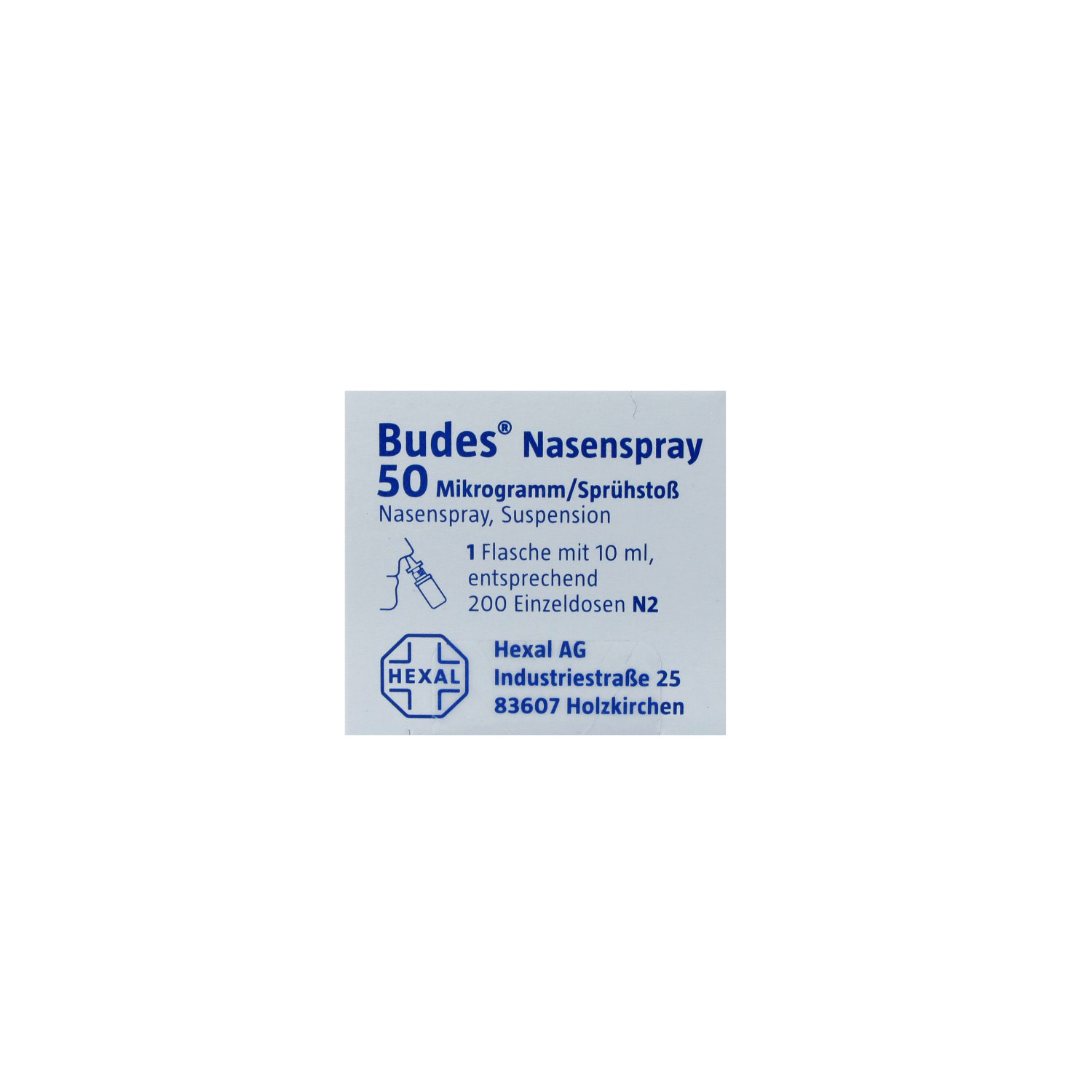 BUDES Nasenspray 50μg/Sprühstoß 200 ED