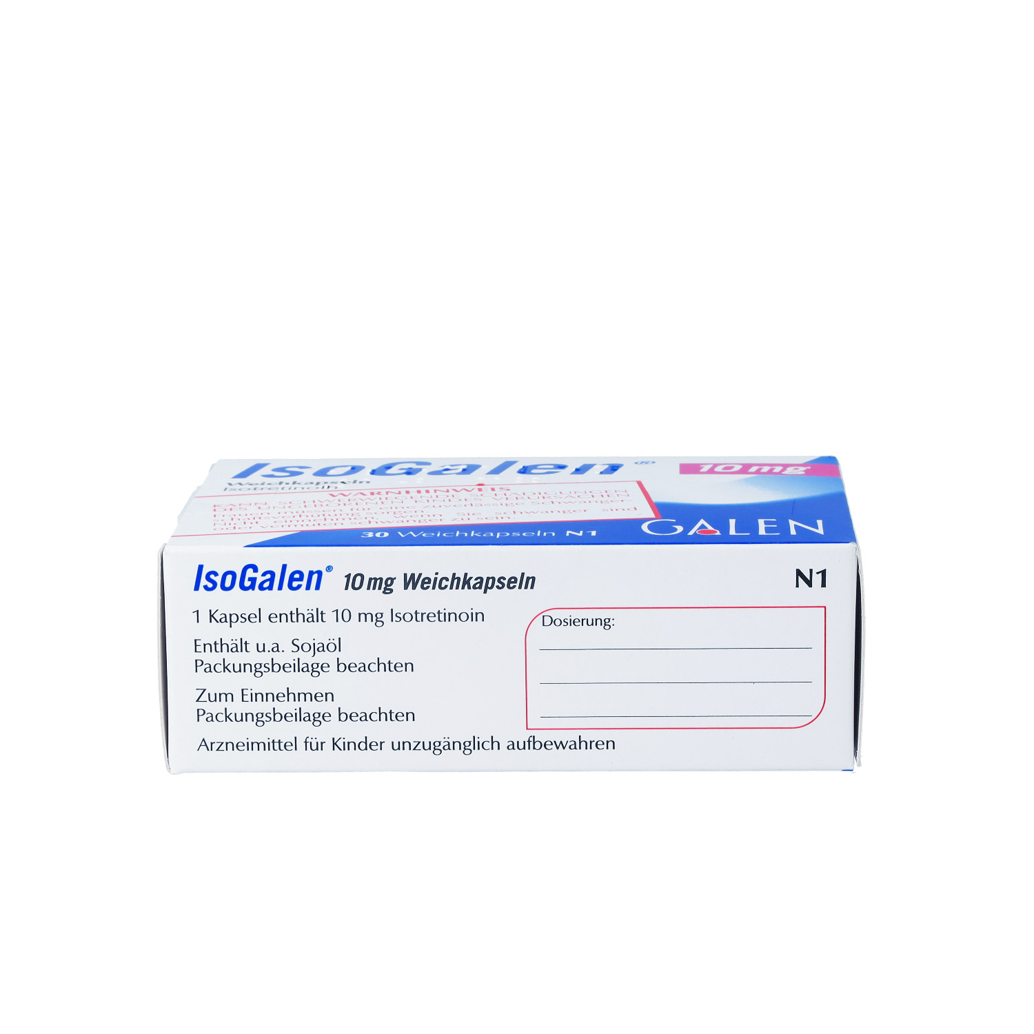 ISOGALEN 10 mg Weichkapseln