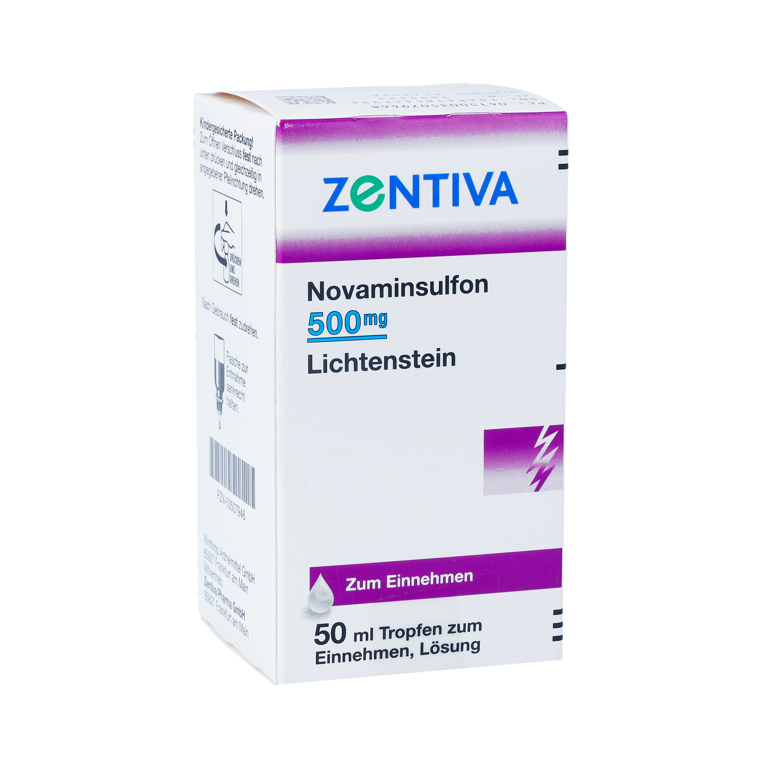 NOVAMINSULFON 500 mg Lichtenst.Tropfen z.Einnehmen
