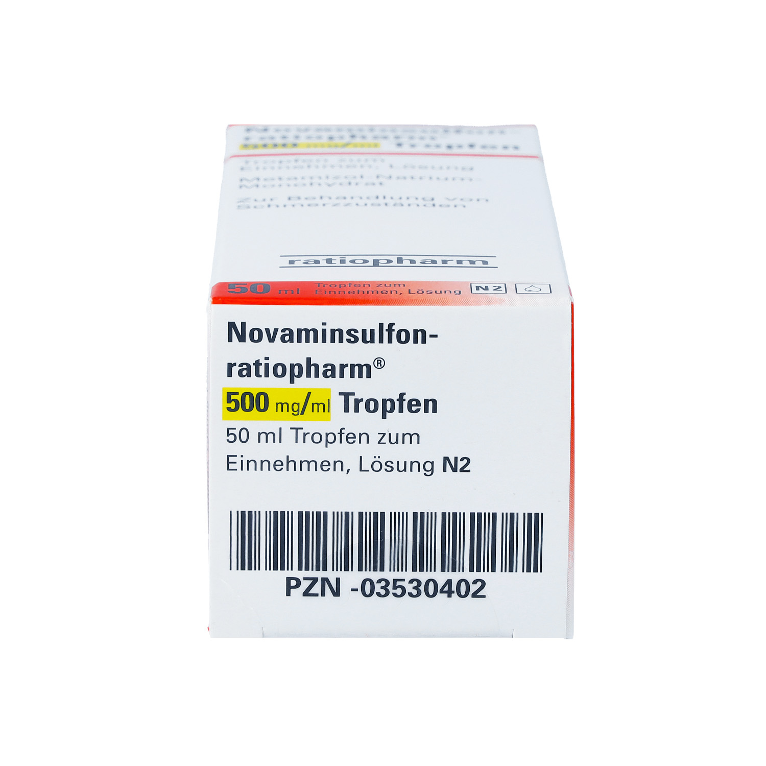 NOVAMINSULFON-ratiopharm 500 mg/ml Tropfen z.Einn.