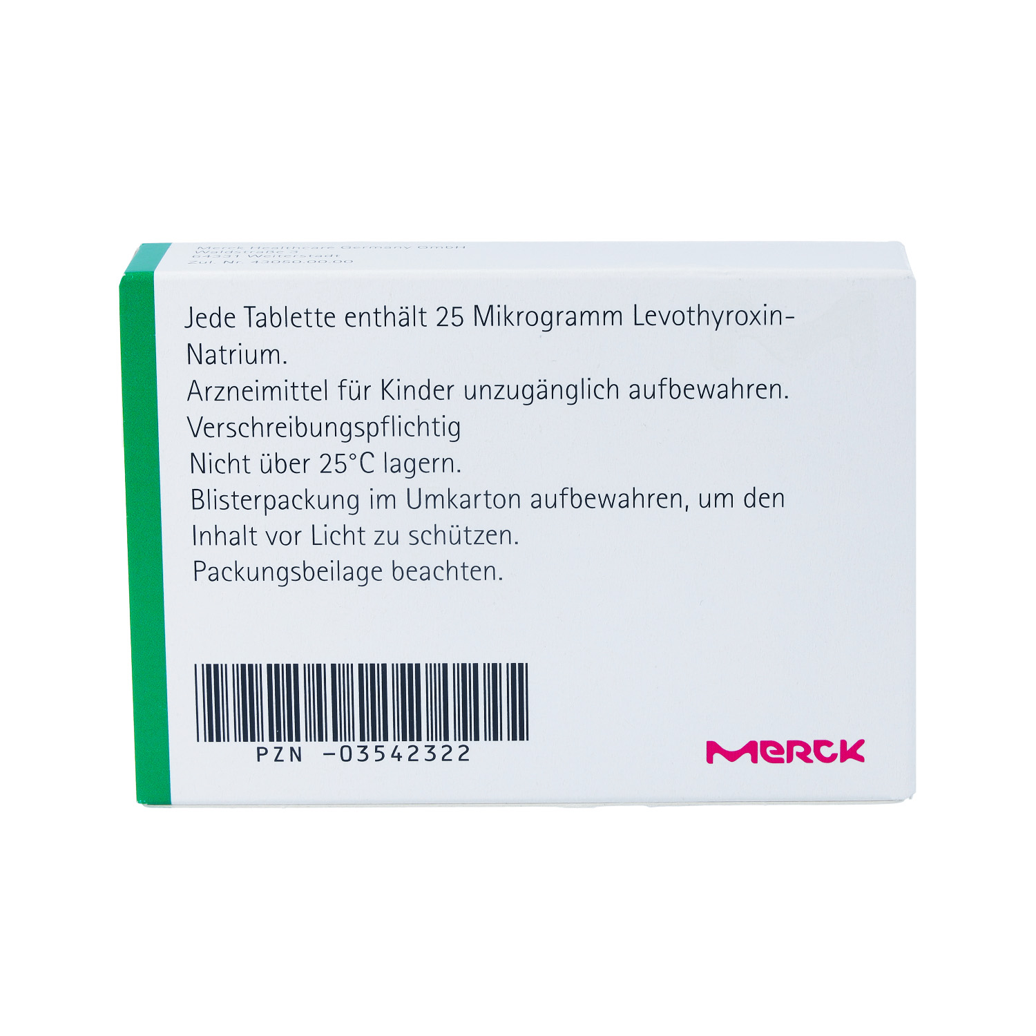 EUTHYROX 25 Mikrogramm Tabletten