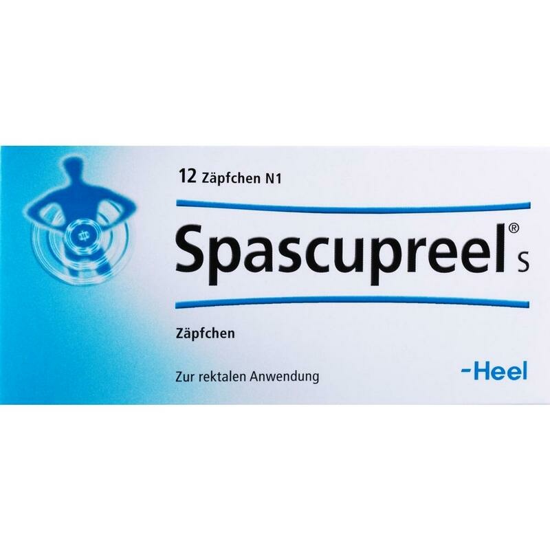 SPASCUPREEL S Suppositorien