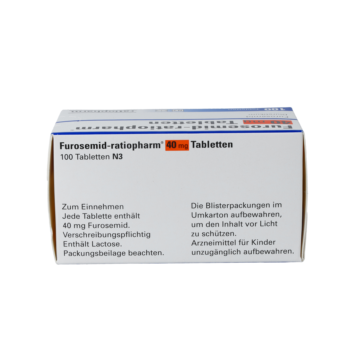FUROSEMID-ratiopharm 40 mg Tabletten