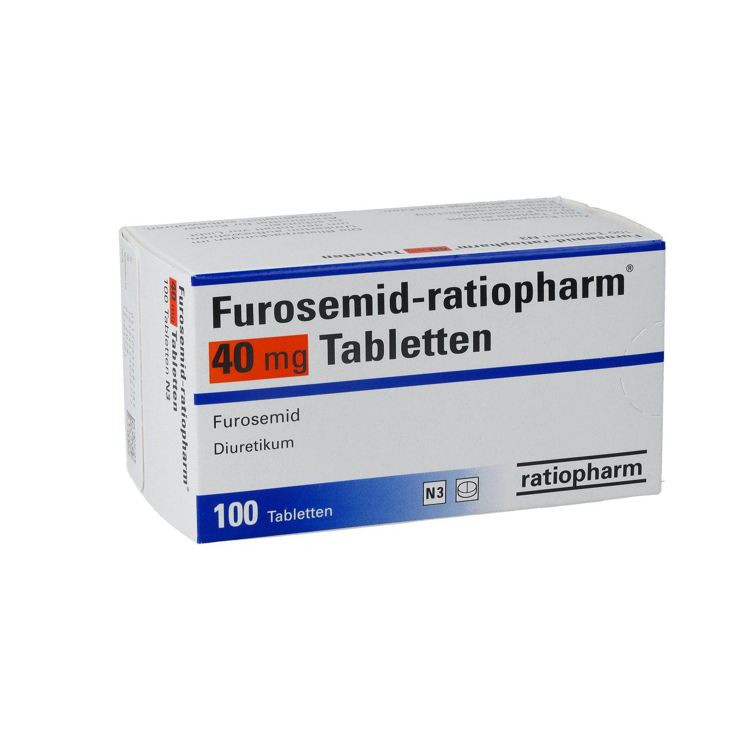 FUROSEMID-ratiopharm 40 mg Tabletten